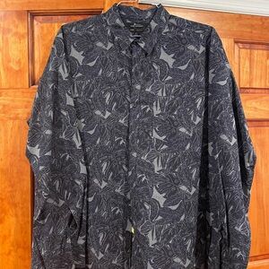 Marc Anthony Dark Patterned Shirt